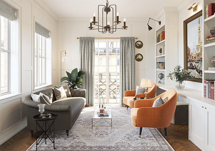 Tarbert, Mouse Grey - Made to Measure Curtains - Image 14